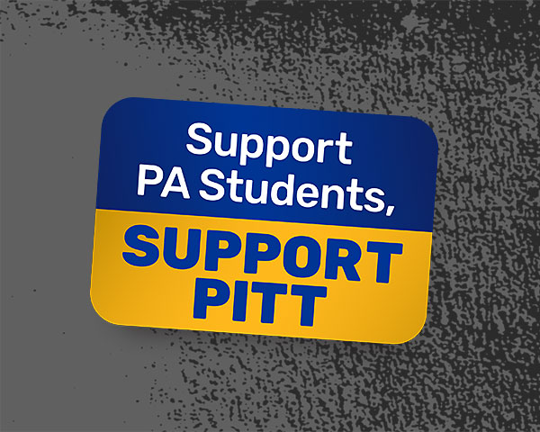 Support PA Students, Support Pitt