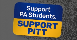 Support PA Students, Support Pitt