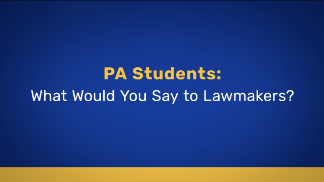 PA Students: What Would You Say to Lawmakers?